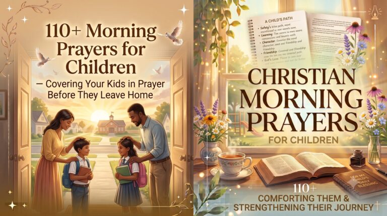 morning prayers for children