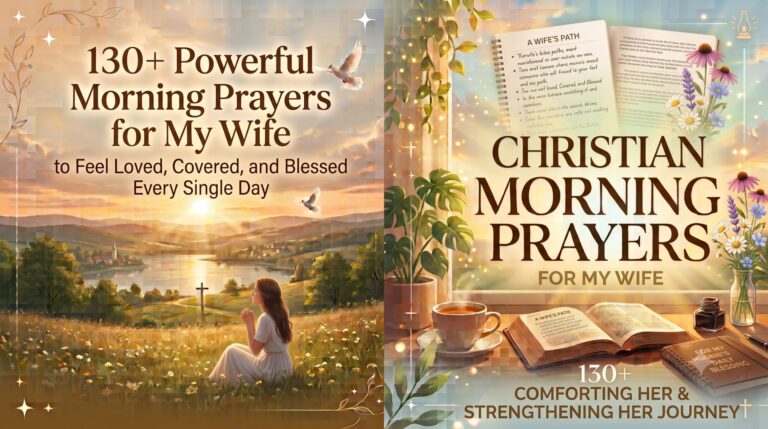 morning prayers for my wife