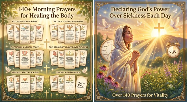 morning prayers for healing the body