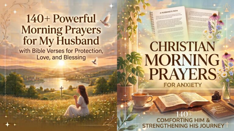 morning prayers for husband