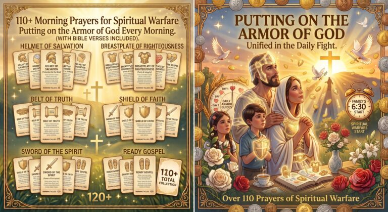 morning prayers for spiritual warfare