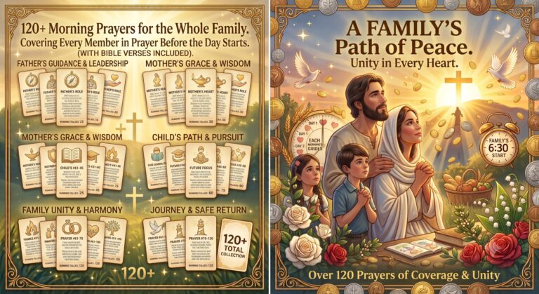 morning prayers for the whole family